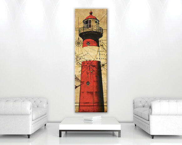 Lighthouse Canvas Schilderij PP10016O3