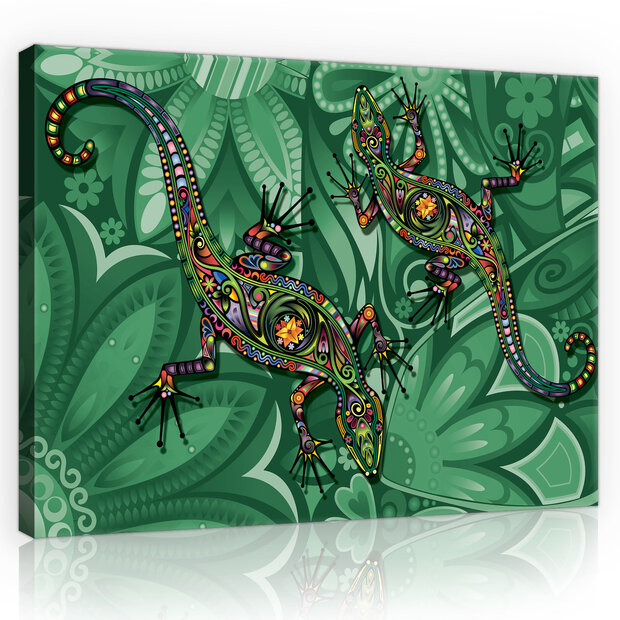 Lizard Canvas Schilderij PP10214O1
