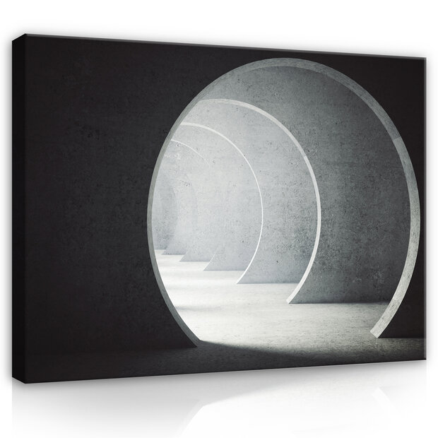 Corridor Canvas Schilderij PP12645O1