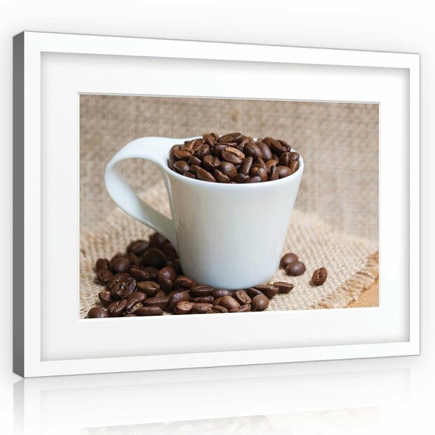 Coffee Beans Canvas Schilderij PP10882O1