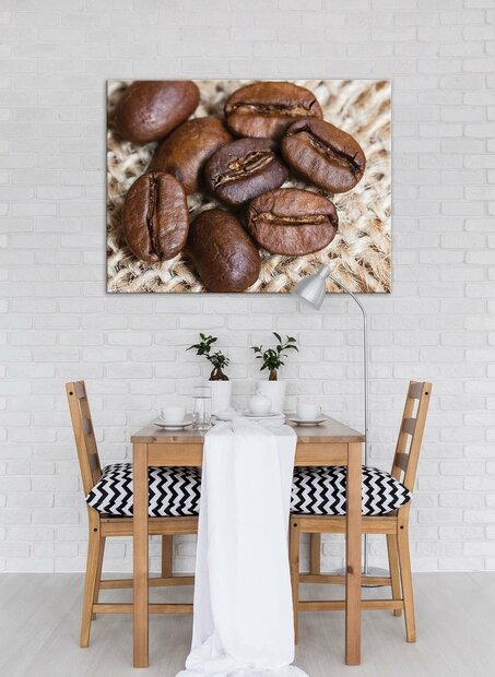 Coffee beans Canvas Schilderij PP10888O1