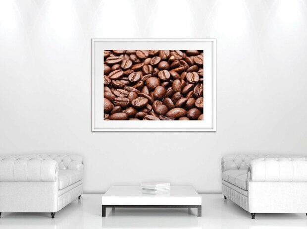 Coffee beans Canvas Schilderij PP10919O1