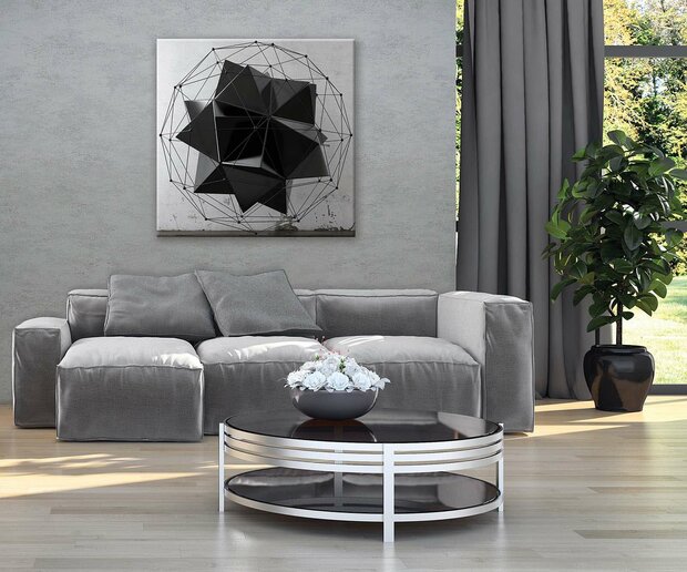 Geometry 3D Canvas Schilderij PP11903O2