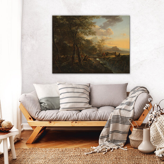 Rijksmuseum Canvas Italiaans Landschap Jan Both RMC47