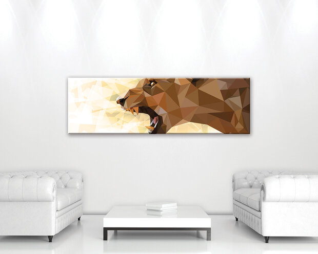 Lion Canvas Schilderij PP11558O3