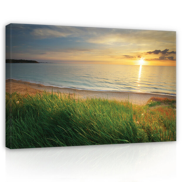 Landscape nature beach sea Canvas Schilderij PP14625O20