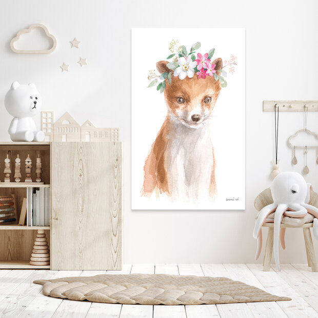 For Children Animals Flowers Art Canvas Schilderij PP14397O20