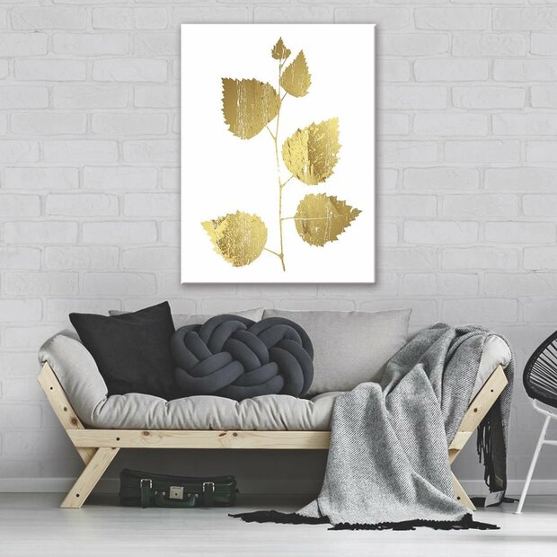 Golden leaf Canvas Schilderij PP11953O1