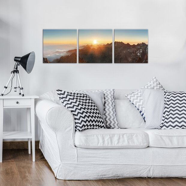 Rysy in High Tatras, Slovakia Canvas Schilderij PS10509S13