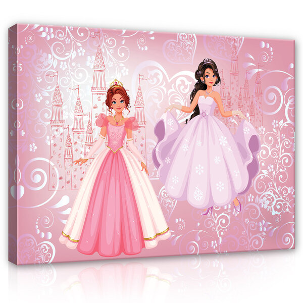 Princesses Canvas Schilderij PP12529O1