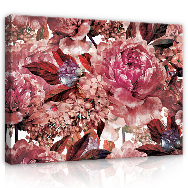 Flowers Art Canvas Schilderij PP13529O1