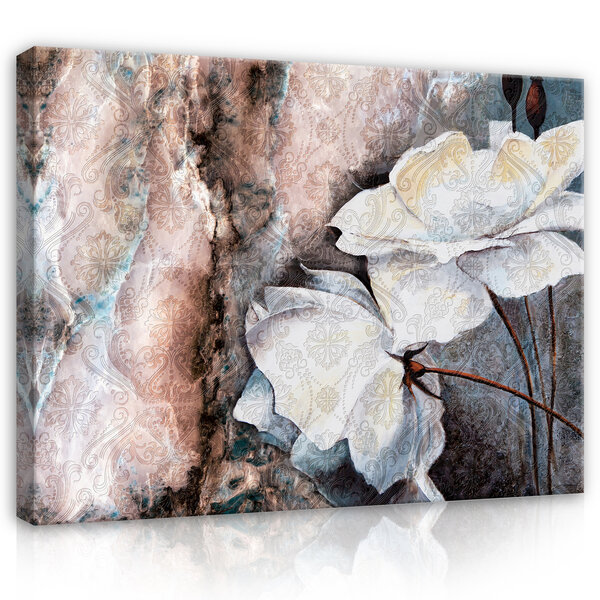 Flowers Art Canvas Schilderij PP13528O1