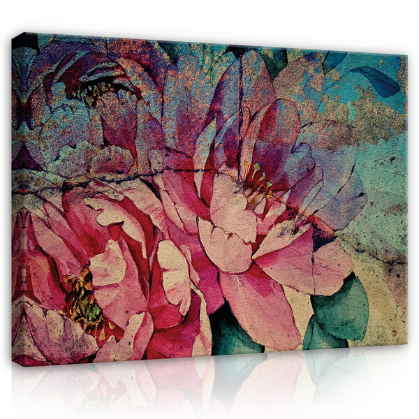 Flowers Canvas Schilderij PP13484O1