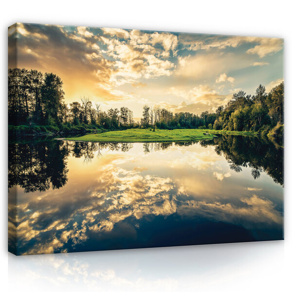 Sunset Canvas Schilderij PP12024O1