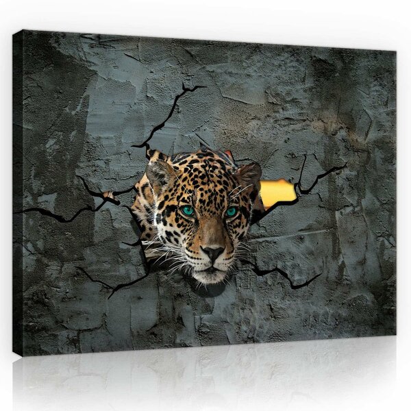 Jaguar Canvas Schilderij PP10090O1