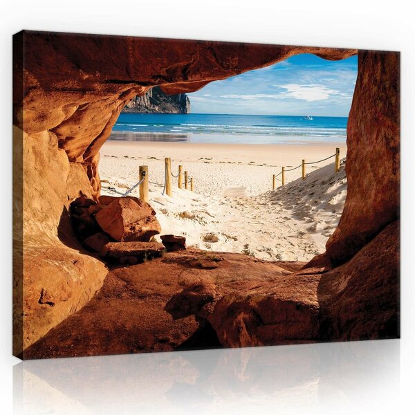 Canyon - Beach Canvas Schilderij PP10263O1