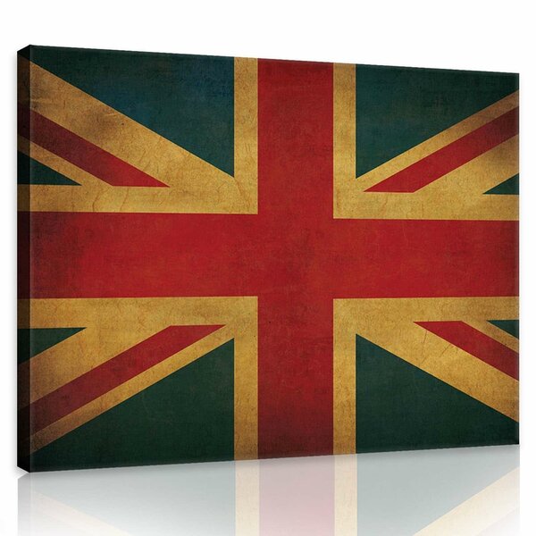 Flag of Great Britain Canvas Schilderij PP10677O1