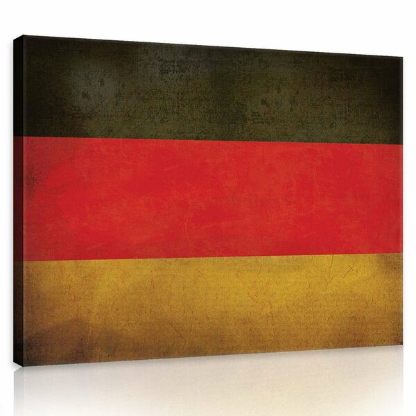 Flag of Germany Canvas Schilderij PP10678O1