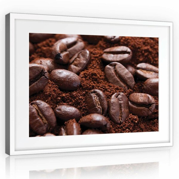 Coffee beans Canvas Schilderij PP10917O1