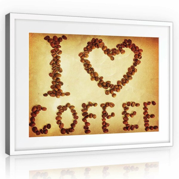 Coffee beans Canvas Schilderij PP10926O1