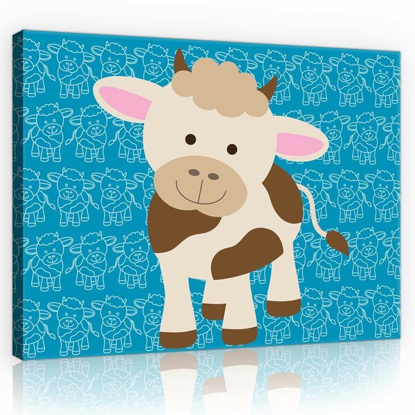 Bull Canvas Schilderij PP10983O1