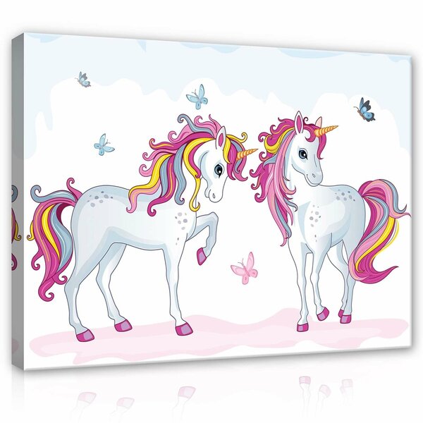 Unicorns Canvas Schilderij PP12550O1