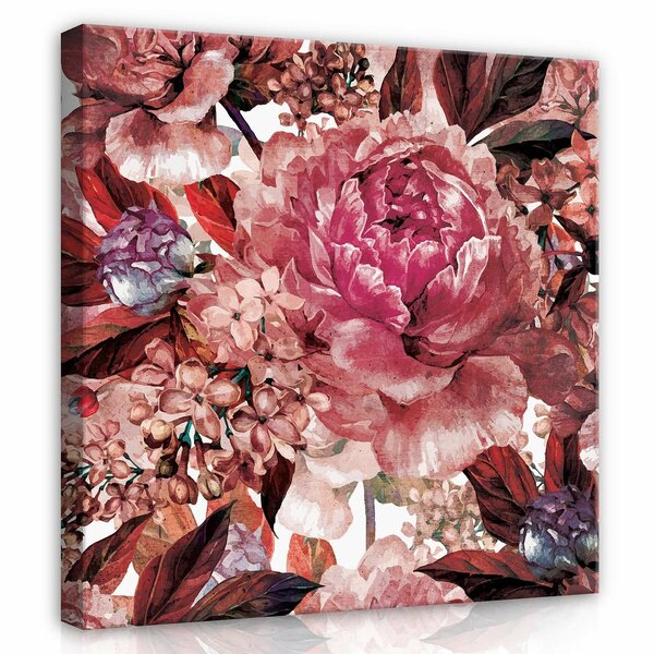 Flowers Art Canvas Schilderij PP13529O2