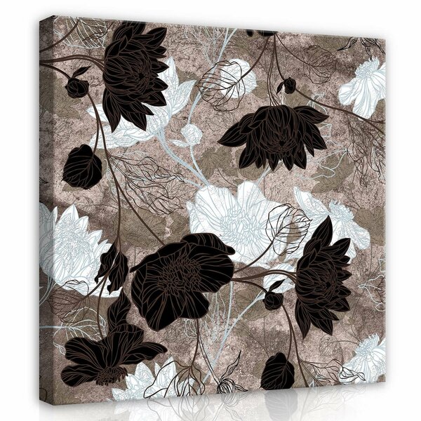 Flowers Art Canvas Schilderij PP13523O2