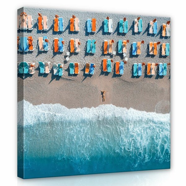 Beach Canvas Schilderij PP12737O2