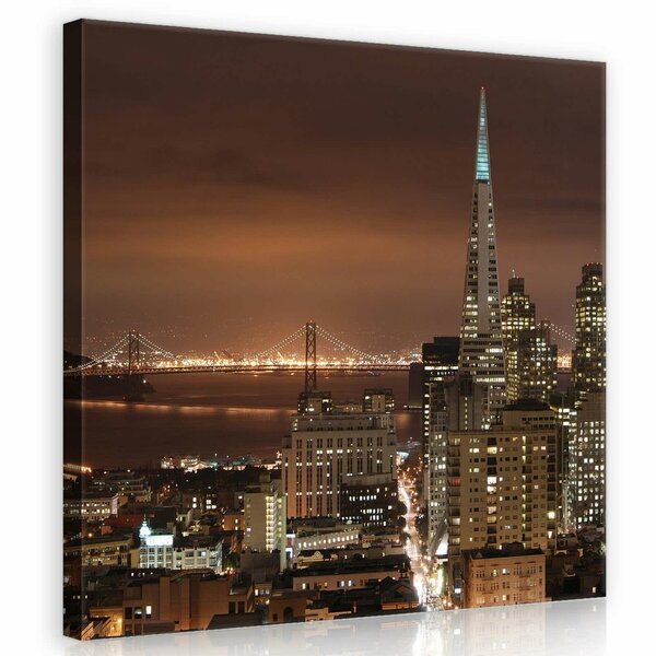 San Francisco Canvas Schilderij PP11575O2