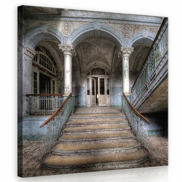 Stairs Canvas Schilderij PP11894O2