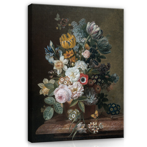 Rijksmuseum Canvas Stilleven met bloemen Eelke Jelles Eelkema RMC10