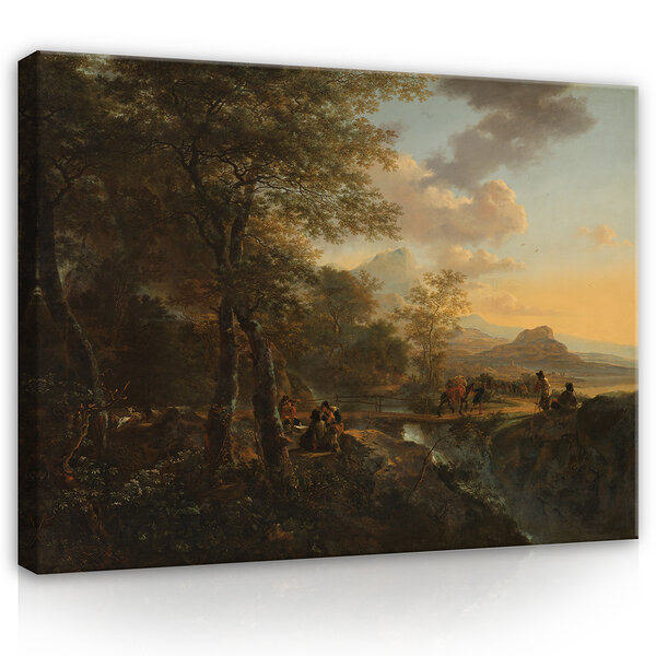 Rijksmuseum Canvas Italiaans Landschap Jan Both RMC47