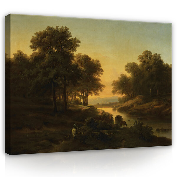 Rijksmuseum Canvas Landschap Alexandre Calame RMC57