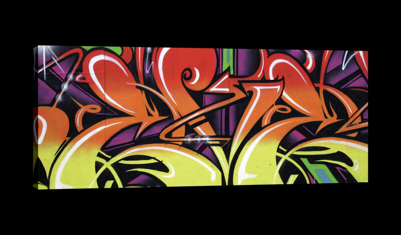 Colourful Graffiti Canvas Schilderij PP20209O3