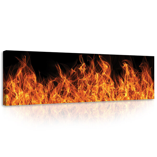 Fire Stripe Canvas Schilderij PP10442O3