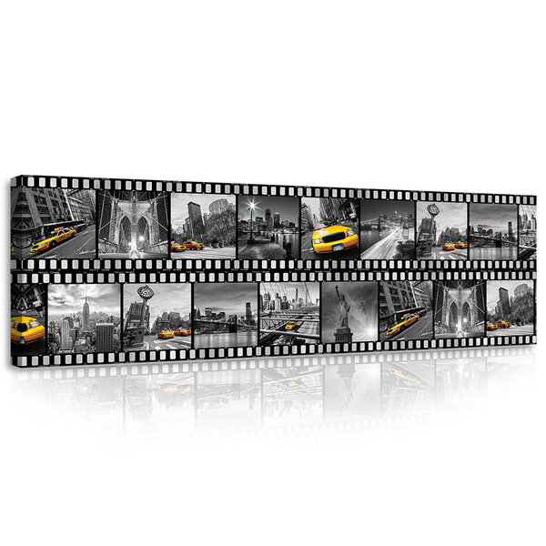 Film Strip from New York Canvas Schilderij PP10457O3