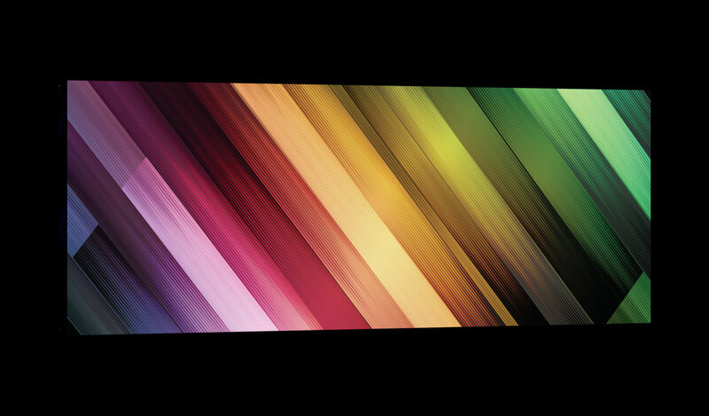 Rainbow Stripes Canvas Schilderij PP20187O3