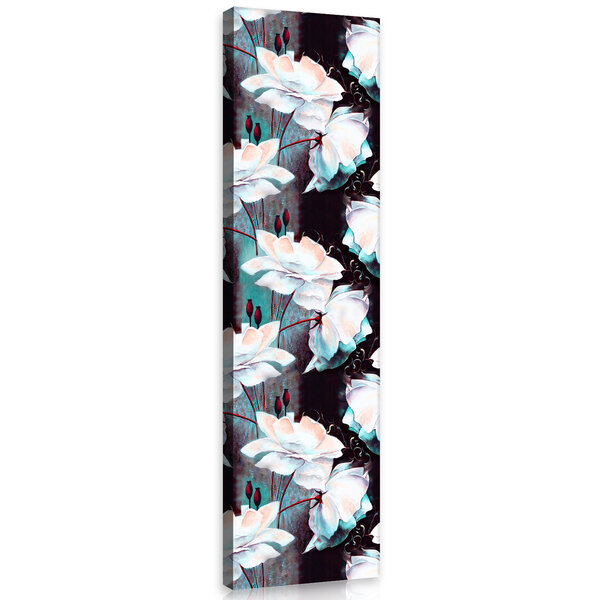 floral pattern Canvas Schilderij PP10031O3