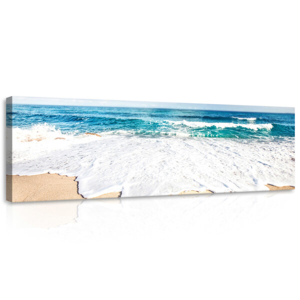 Beach and Peaceful Ocean Canvas Schilderij PP10218O3