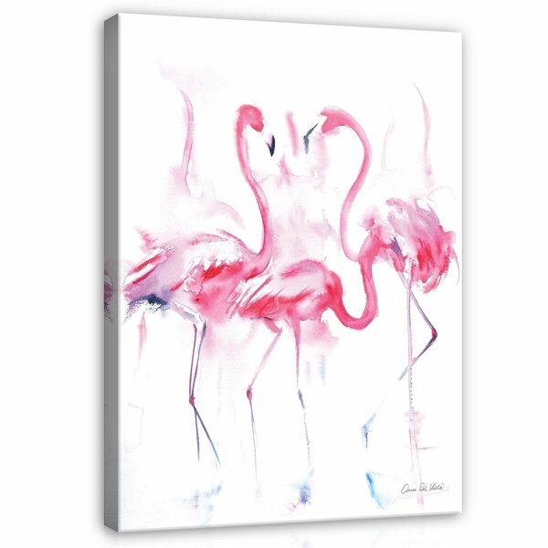 For Children Animals Flamingos Birds Canvas Schilderij PP14391O1