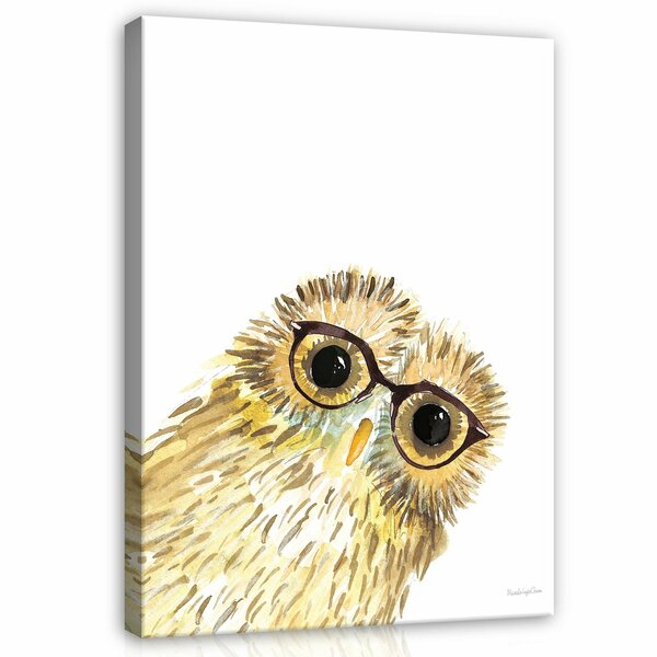 For Children Animals Fairytales Owl Canvas Schilderij PP14382O1