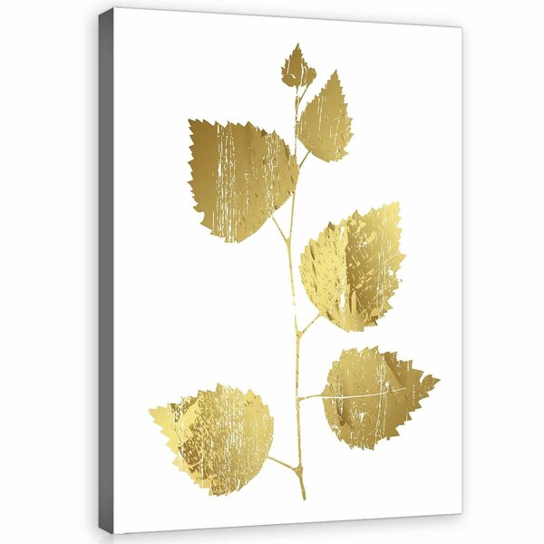 Golden leaf Canvas Schilderij PP11953O1