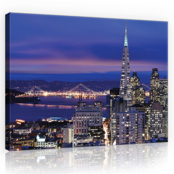 San Francisco Canvas Schilderij PP11576O1