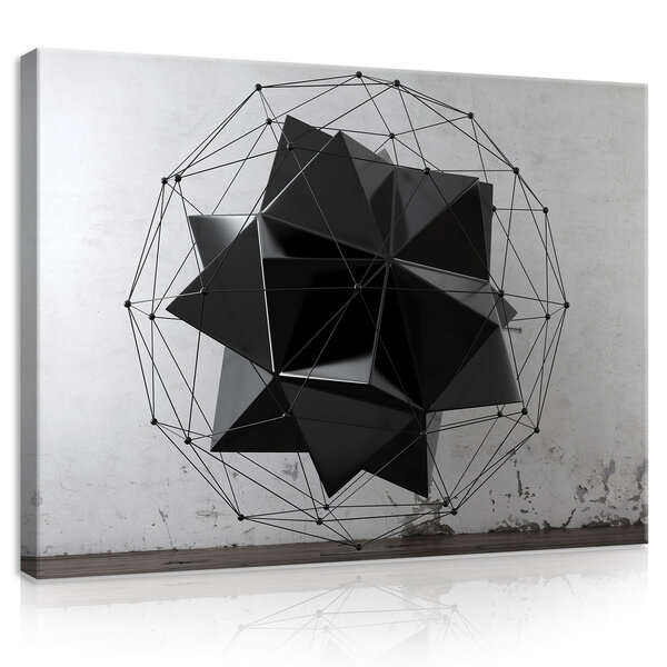 Geometry 3D Canvas Schilderij PP11903O1