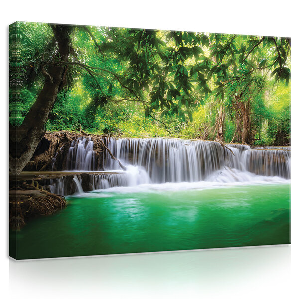 Magic Waterfall Canvas Schilderij PP20007O1