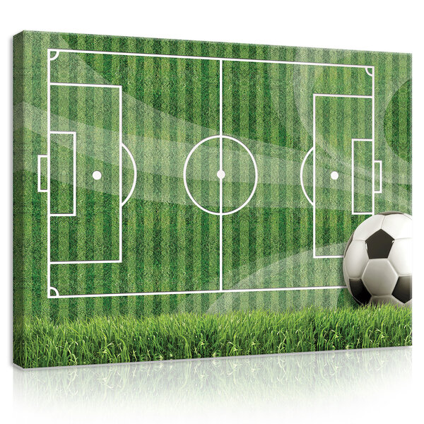 Football Pitch Canvas Schilderij PP2274O1