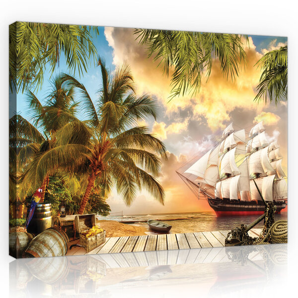 Ship Canvas Schilderij PP11421O1