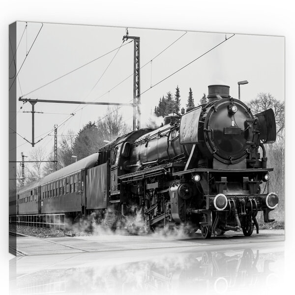 Steam locomotive Canvas Schilderij PP11385O1