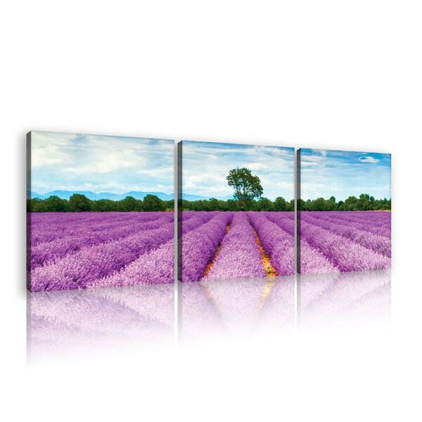 Heather field Canvas Schilderij PS11039S13